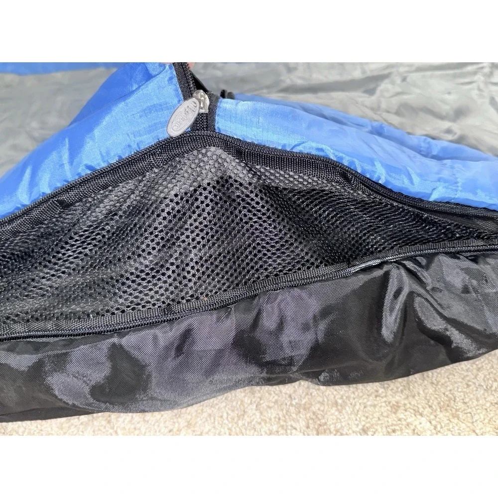 Sleep Cell Cool Vent Premium Sleeping Bag Size 35x85 Blue/Gray Super Warm! Light